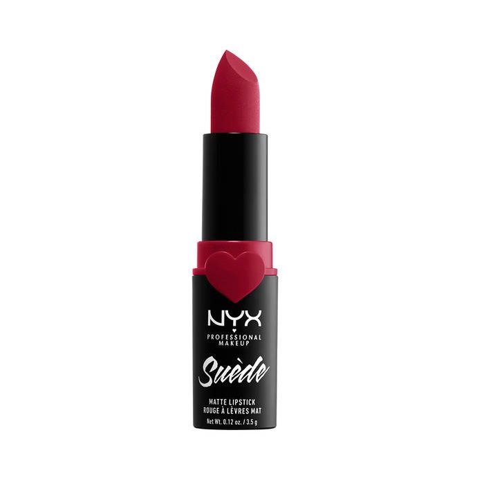 NYX Professional Makeup Suede Matte Lipstick - Spicy True Red