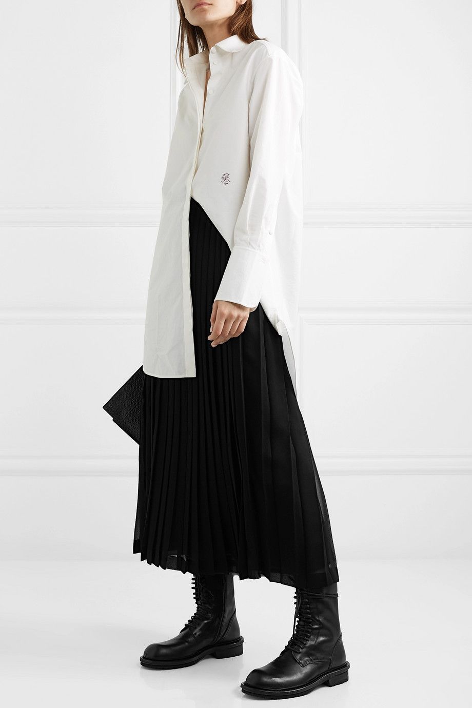 Ann Demeulemeester military čizme 2019