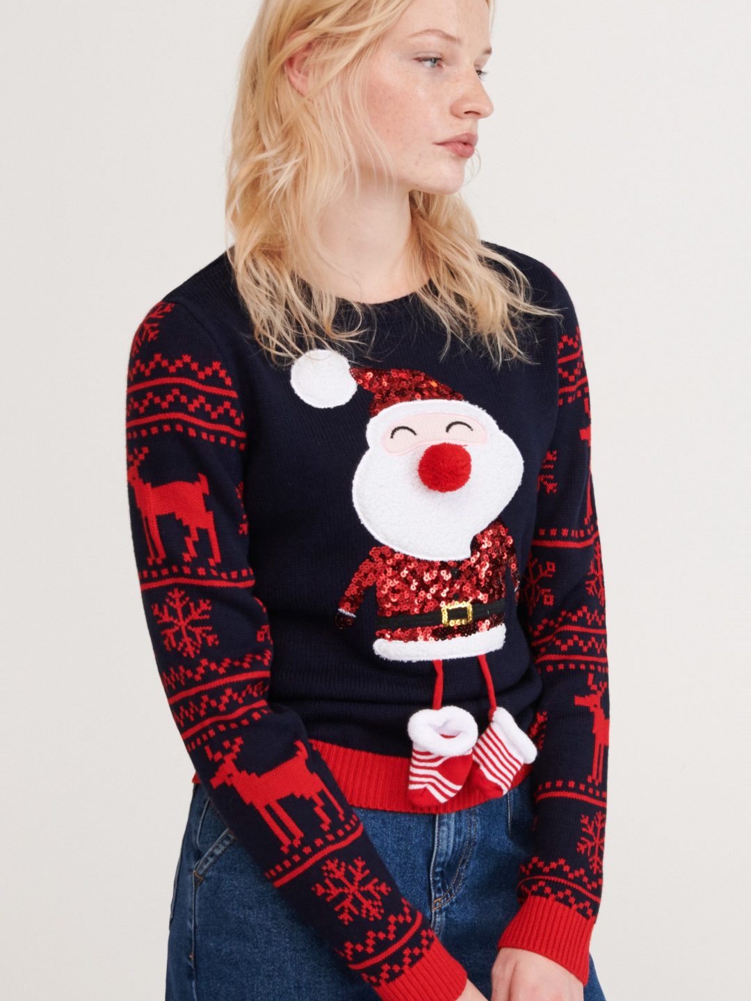 Reserved božićni pulover