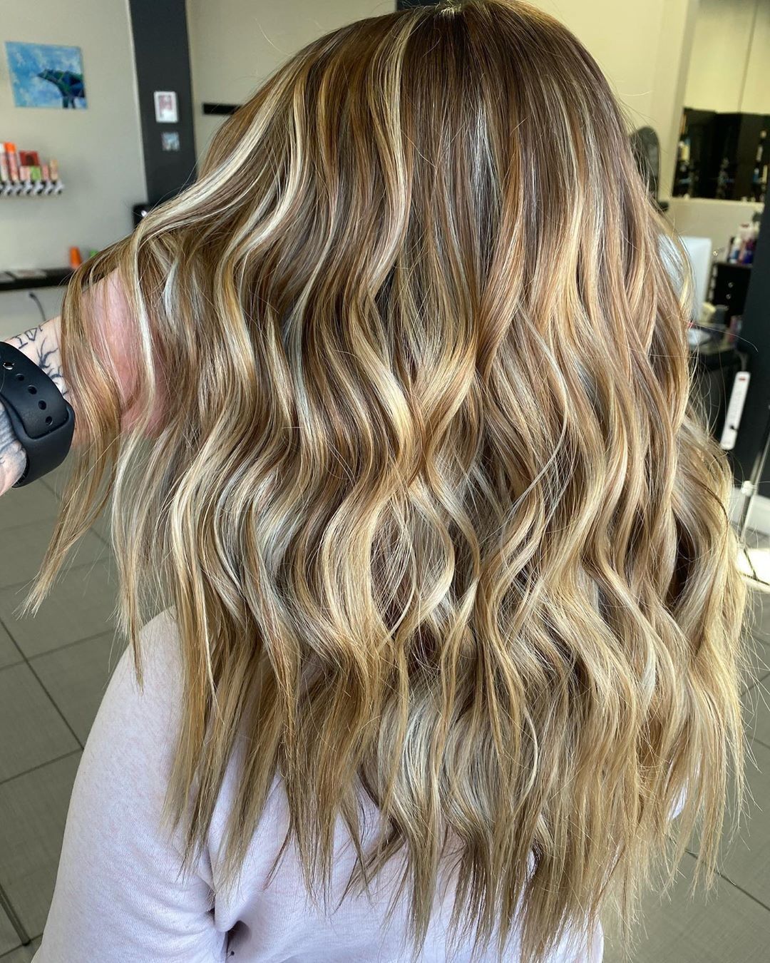 Chunky highlights