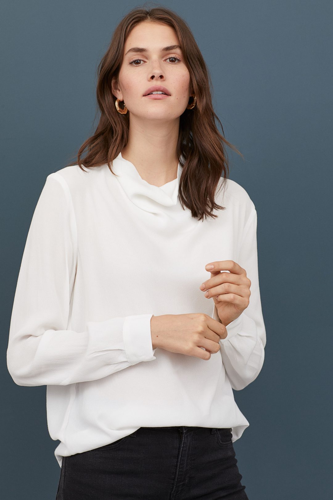 H&M bijela bluza 2019