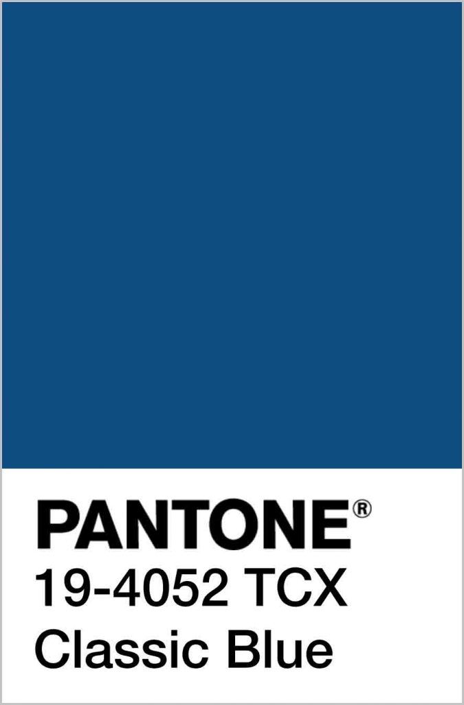 Pantone Classic Blue