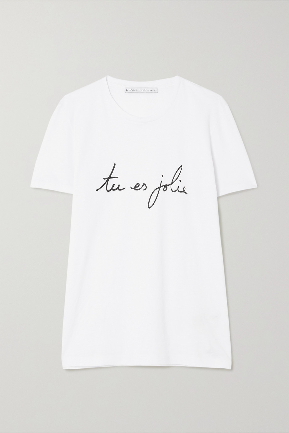 Net-a-Porter x Carine Roitfeld Parfums International Women's Day T-shirt 2020.