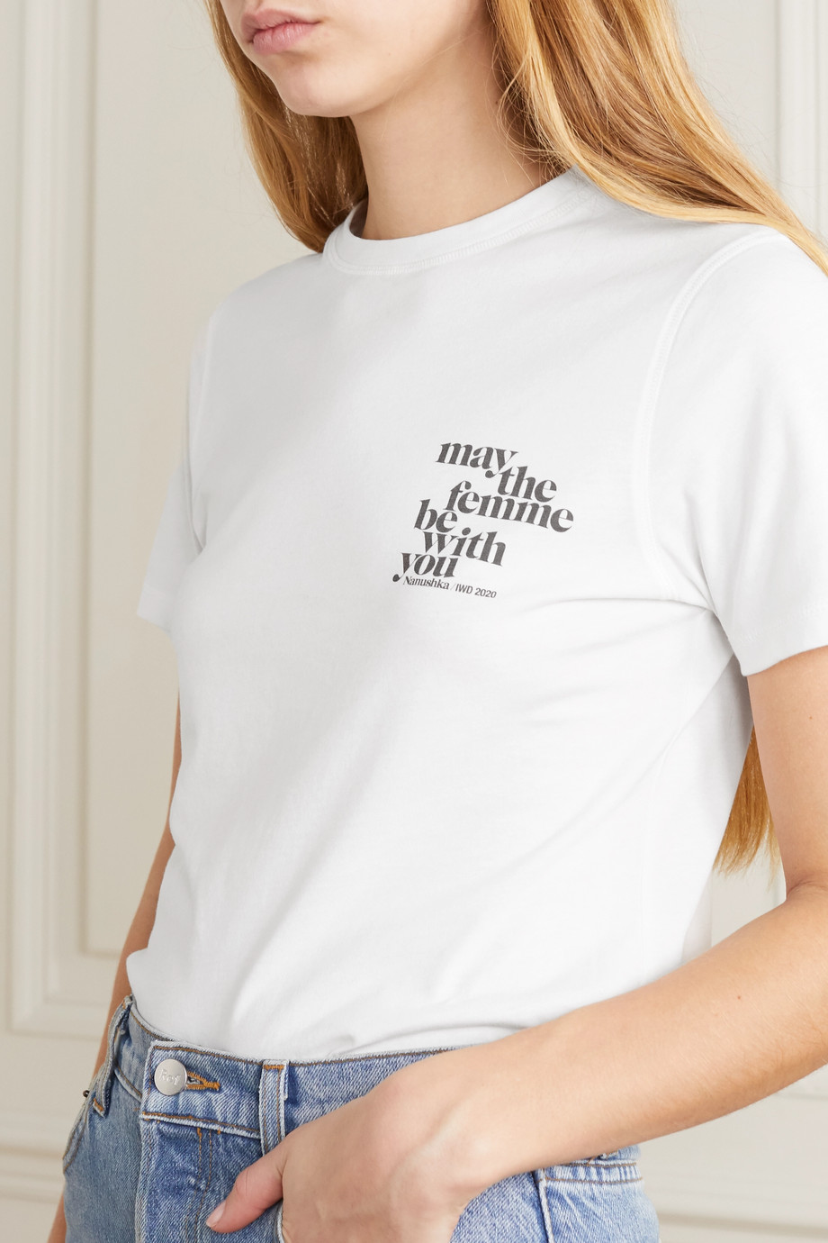 Net-a-Porter x Nanushka International Women's Day T-shirt 2020.