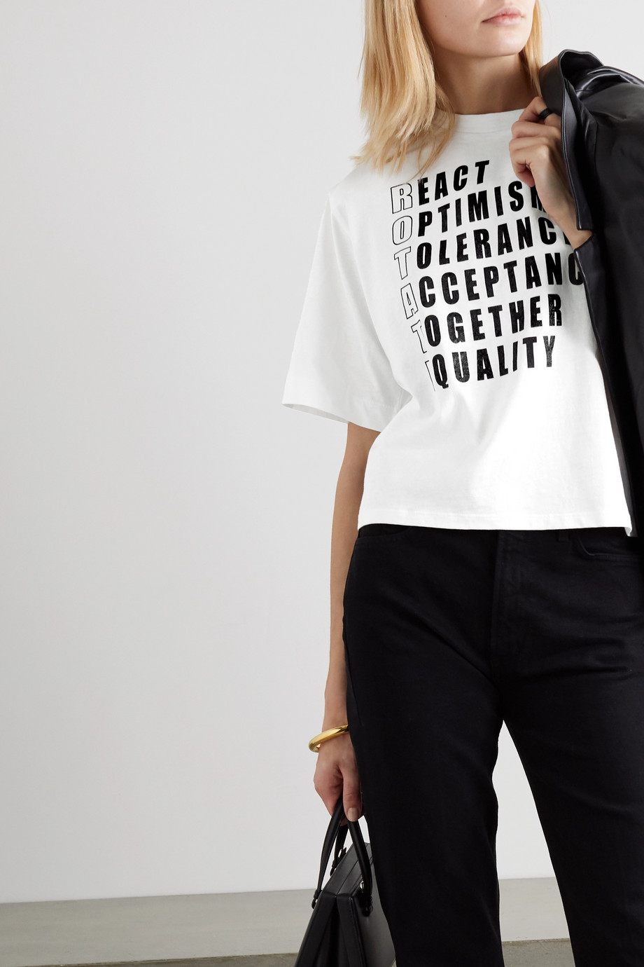 Net-a-Porter x ROTATE Birger Christensen International Women's Day T-shirt 2020.
