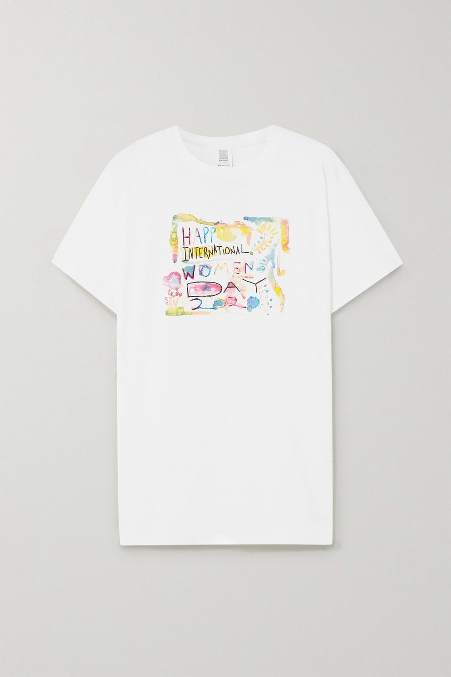 Net-a-Porter x Rosie Assoulin International Women's Day T-shirt 2020.