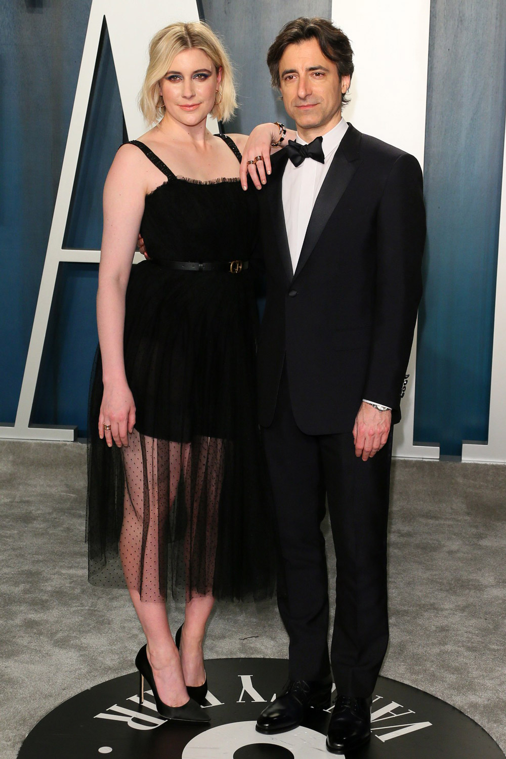 Vanity Fair Oscar Party 2020. Greta Gerwig i Noah Baumbach