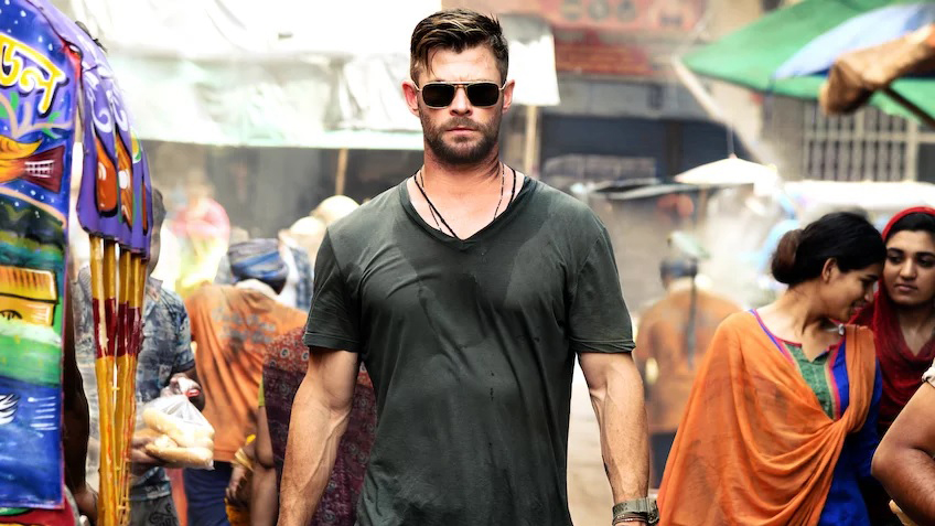 Extraction Netflix film Chris Hemsworth naslovna