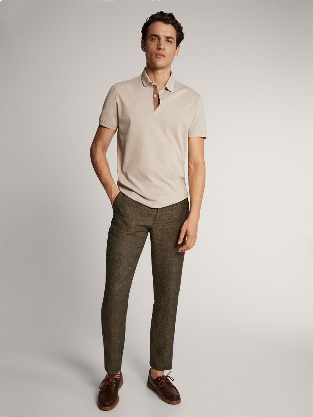 Massimo Dutti muška polo majica proljeće 2020 2