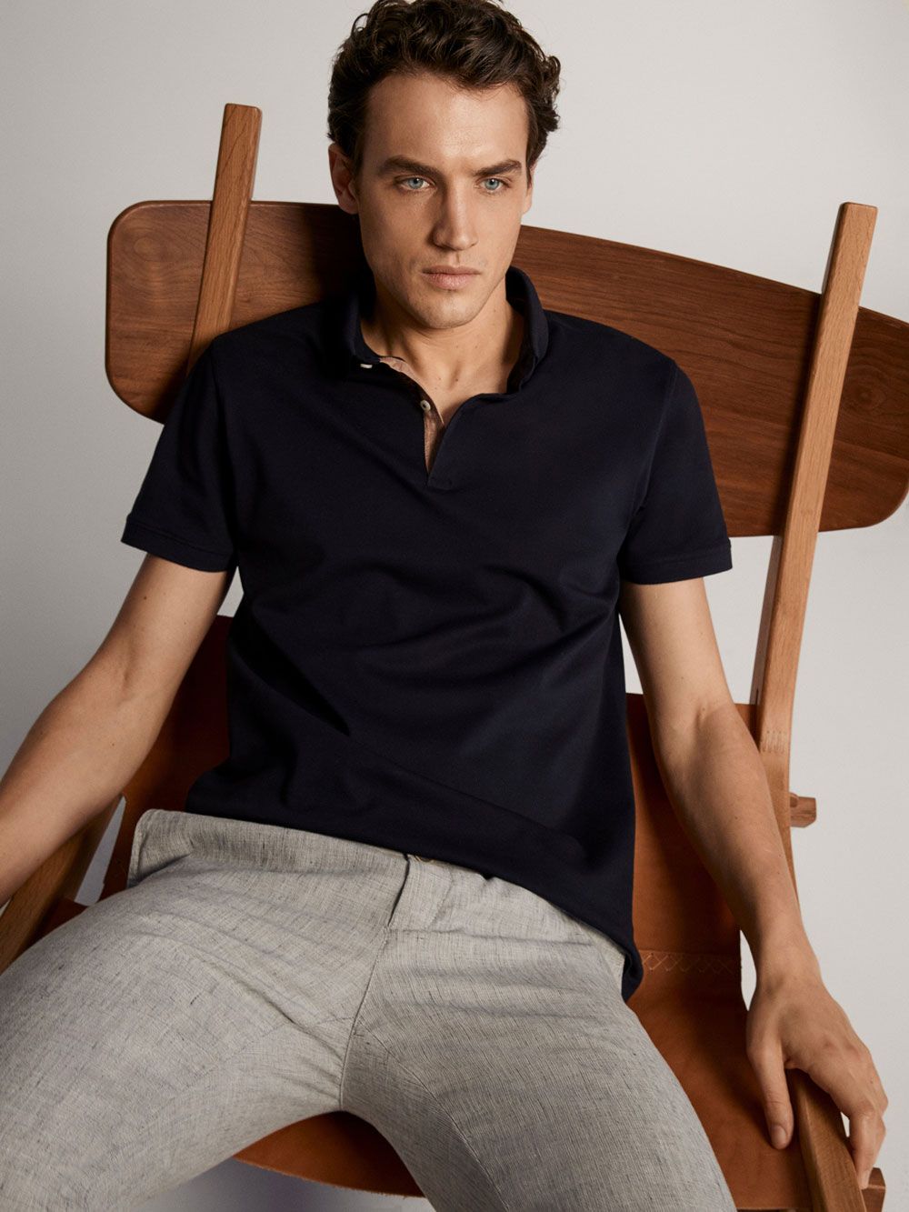 Massimo Dutti muška polo majica proljeće 2020 3