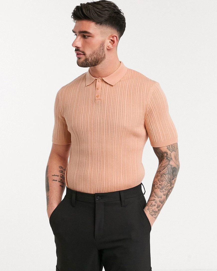 ASOS DESIGN muška pletena majica proljeće ljeto 2020