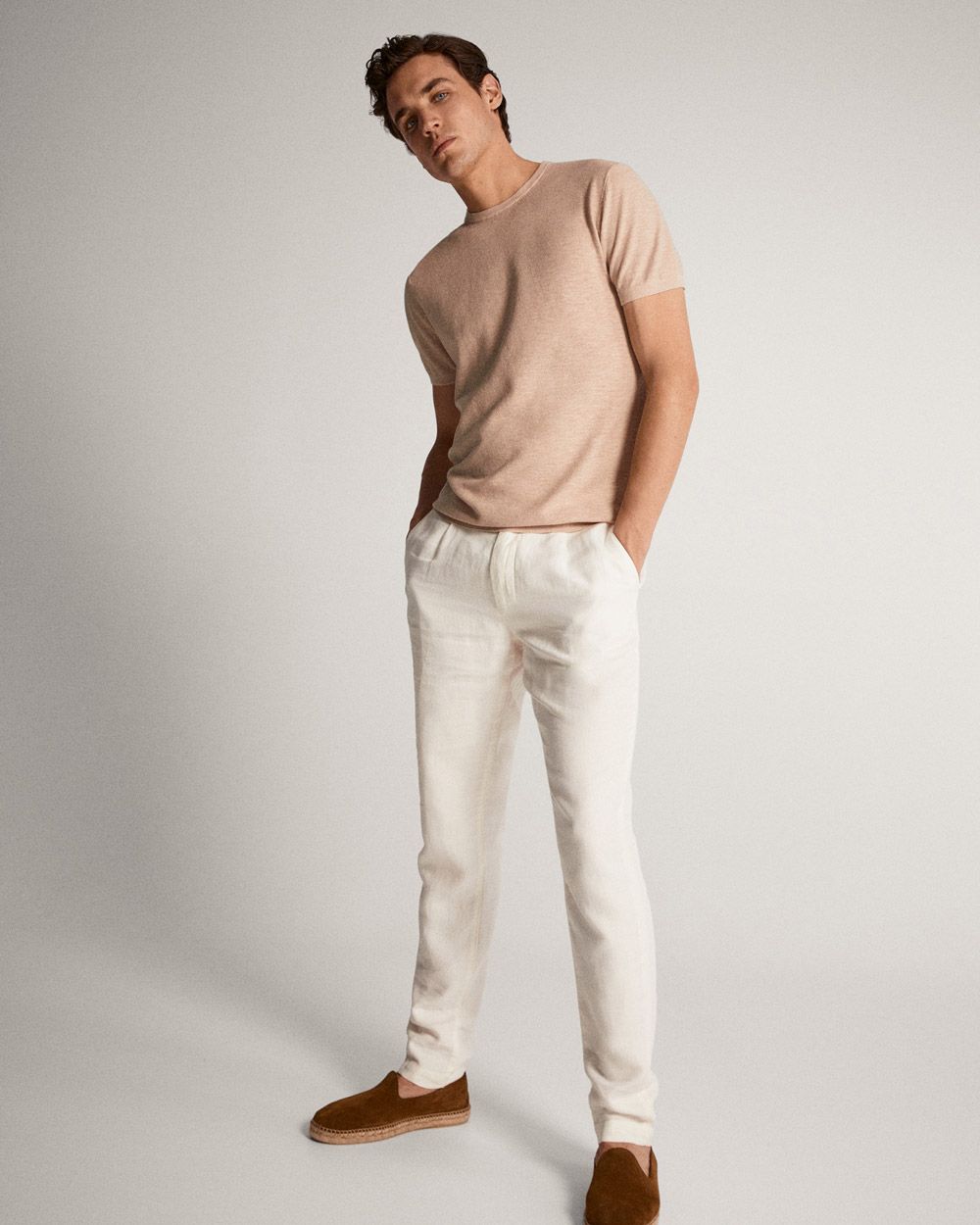 Massimo Dutti muška pletena majica proljeće ljeto 2020 3