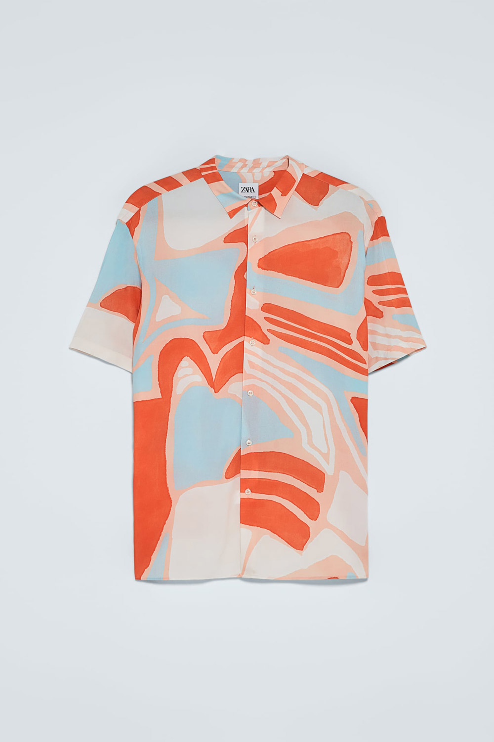 Zara muška košulja s uzorkom ljeto 2020 15