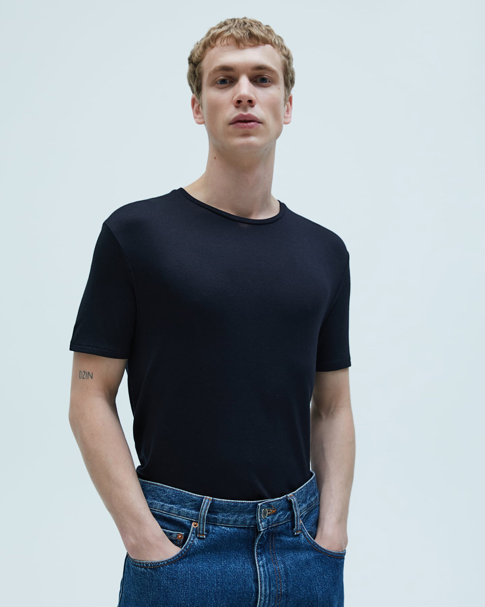 Zara muška pletena majica proljeće ljeto 2020 11