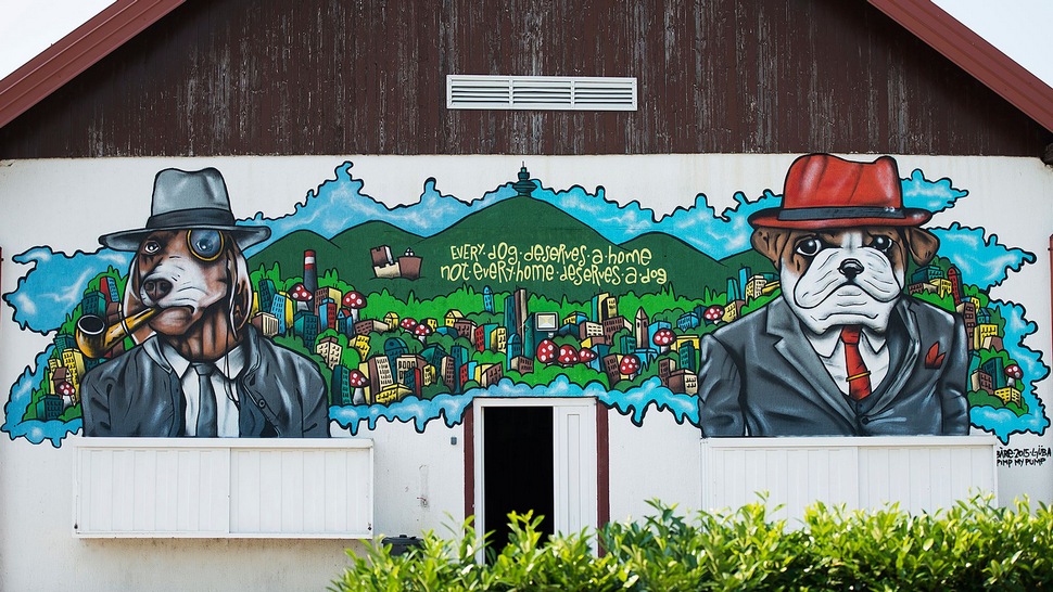Novi Pimp my Pump mural u Azilu Dumovec