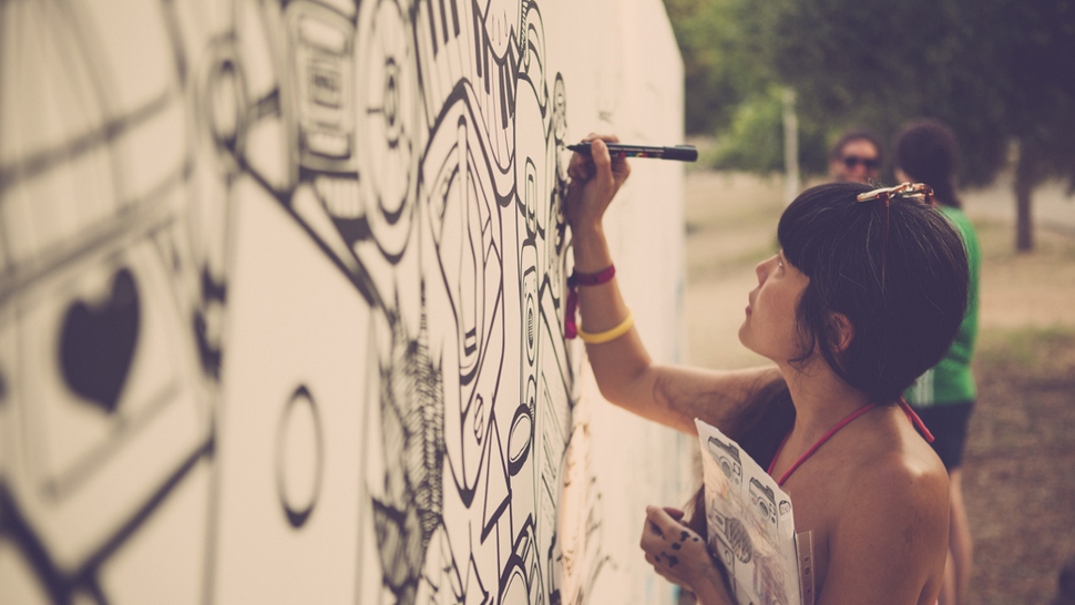 Festival street arta, glazbe i filma u Tisnom