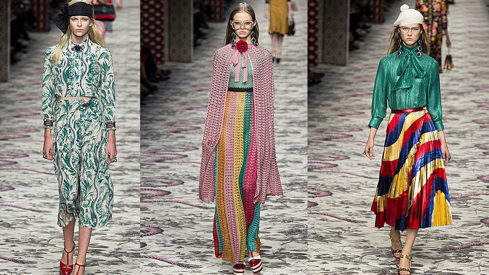 Top lookovi s revije Gucci za proljeće 2016.