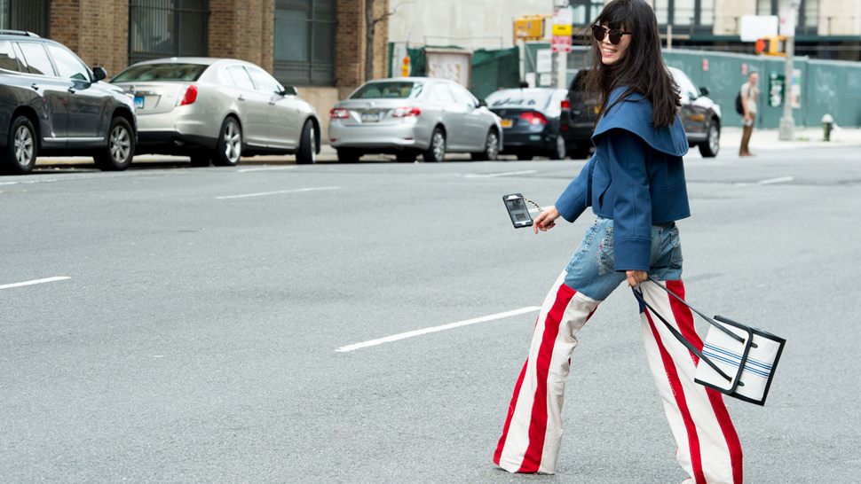 Kako fashionistice nose prugice na ulicama New Yorka