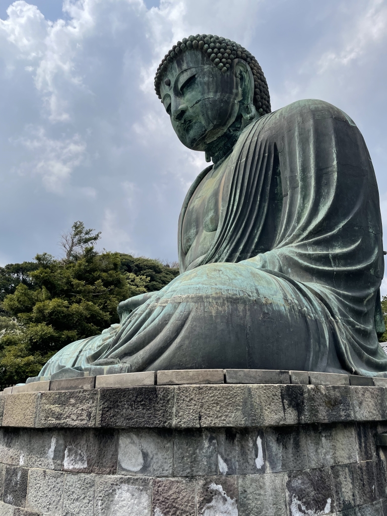 Brončani kip Buddhe u sklopu hrama Kotoku-in, Kamakura