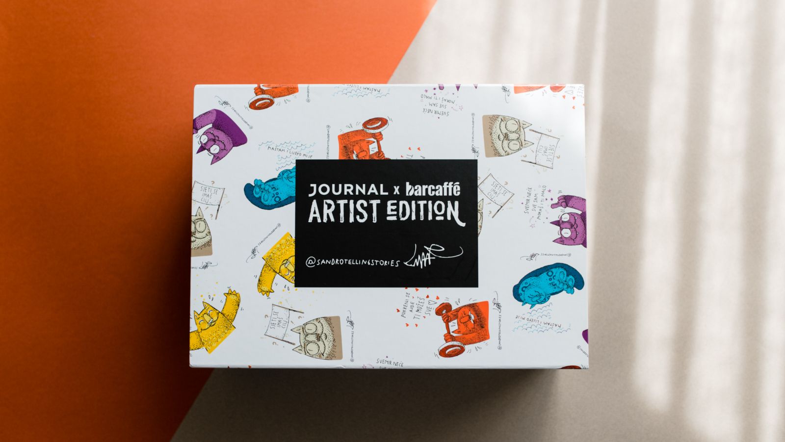 Journal x Barcaffe Artist Edition Box pun je iznenađenja za kavoljupce