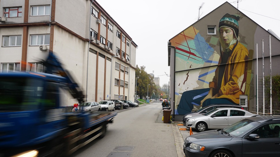 Lonac i Chez 186 napravili su novi mural u Koranskoj ulici u Zagrebu