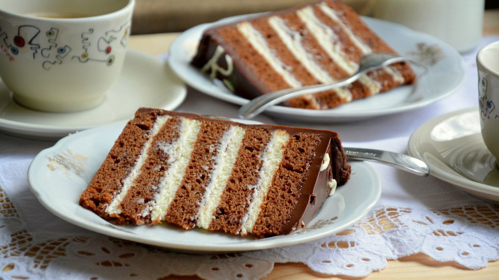 Raskošna čokoladna torta s kremom od mascarponea