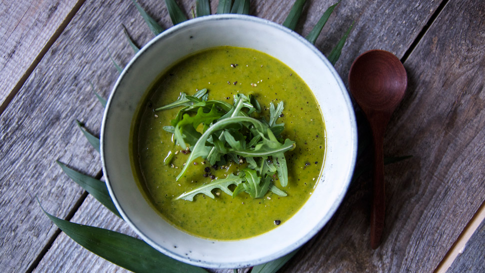 Zdrava zelena juha s pravim temeljcem