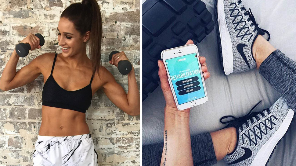 Kayla Itsines je Instagram fitness senzacija