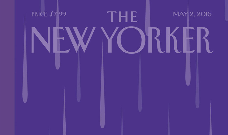 Ljubičasta posveta Princeu na naslovnici New Yorkera