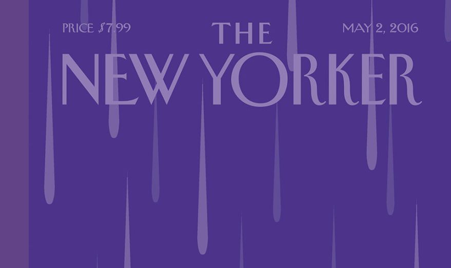 Ljubičasta posveta Princeu na naslovnici New Yorkera