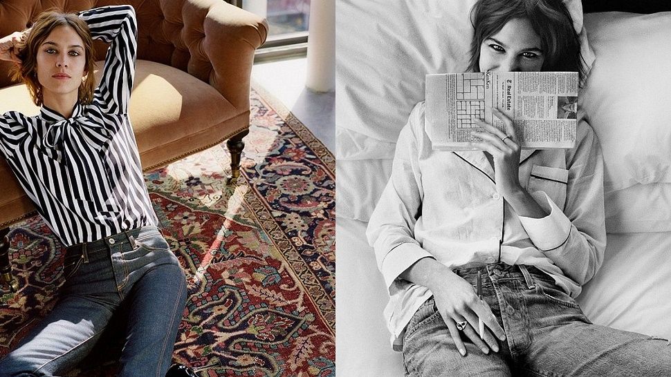 Alexa Chung u novoj kampanji poznatog jeans brenda