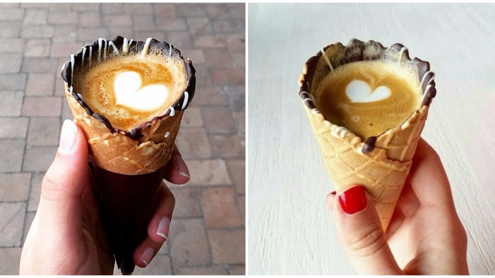 Zašto je #coffeeinacone naj kava Instagrama?