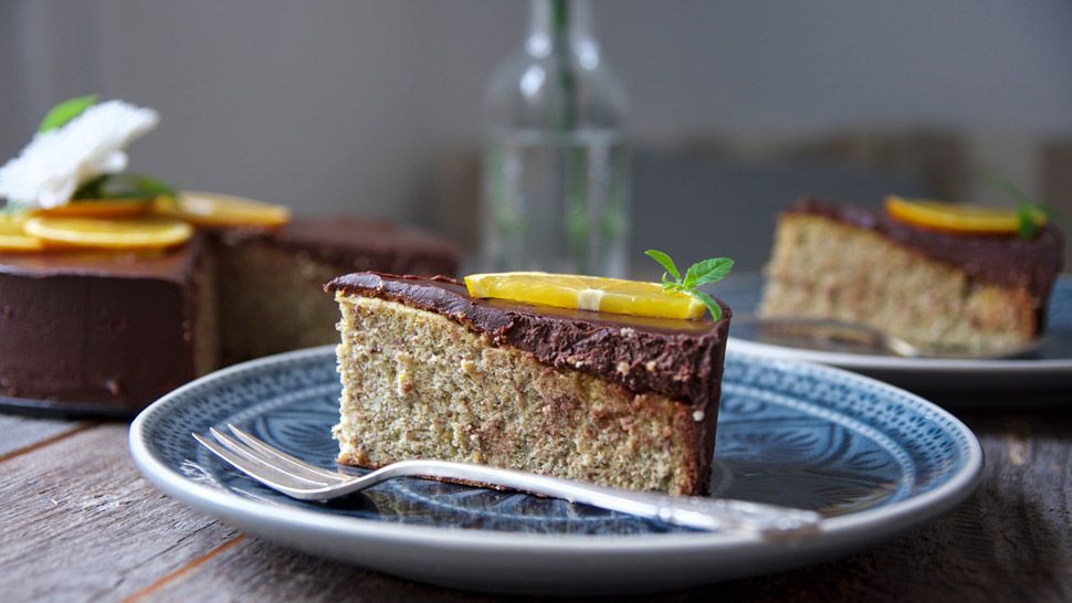 Bezglutenska torta od naranče i čokolade