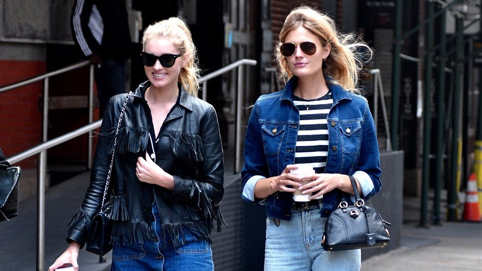 Street style inspiracija: Elsa Hosk i Constance Jablonski