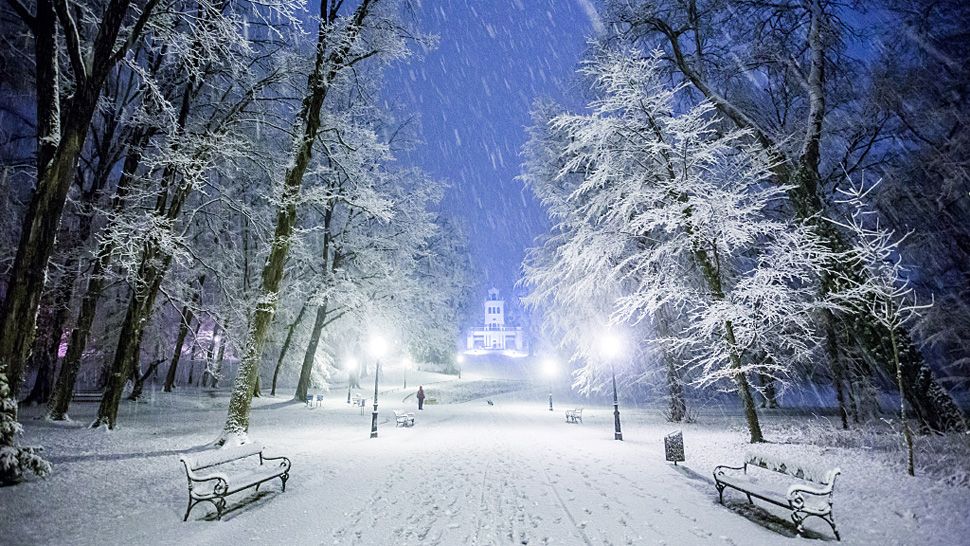 Lice grada: Magičan snježni Maksimir