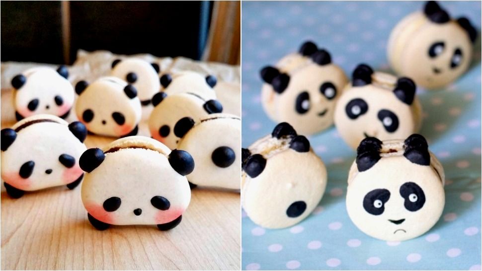 Panda macarons su najslađi kolači