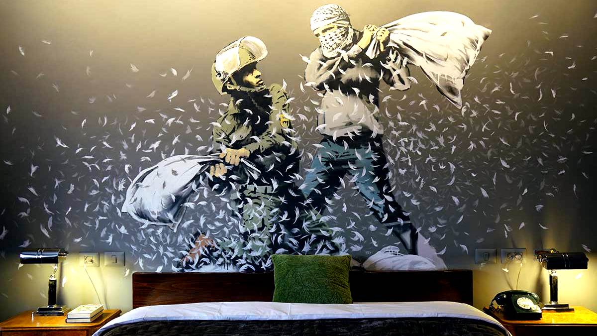 Slavni umjetnik Banksy otvorio je hotel u Betlehemu