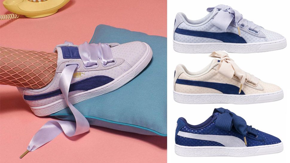 Puma Basket Heart u traper varijanti i s točkicama