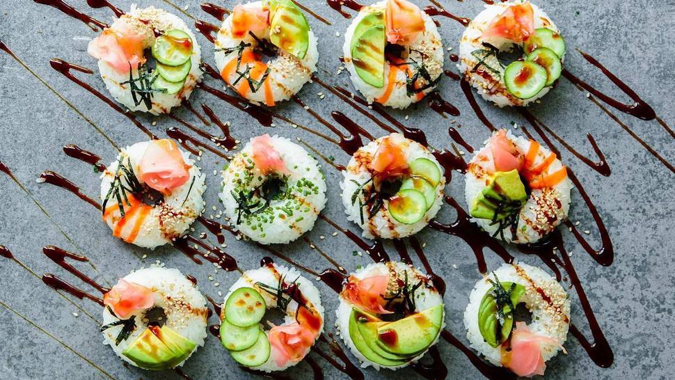 Sushi donut je zabavan kulinarski hit