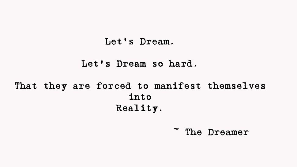The Dreamer: Knjiga poezije koju želimo