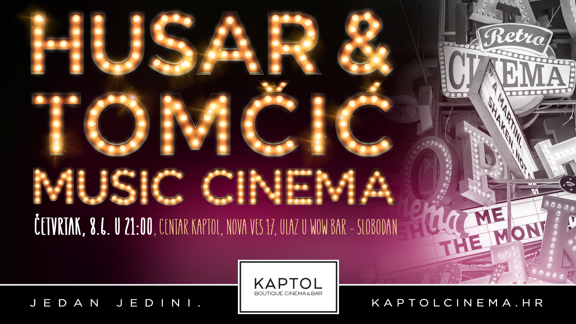 Vokalno-scenski spektakl u Kaptol Boutique Cinema