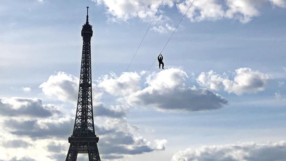 Eiffelov toranj dobio zip line
