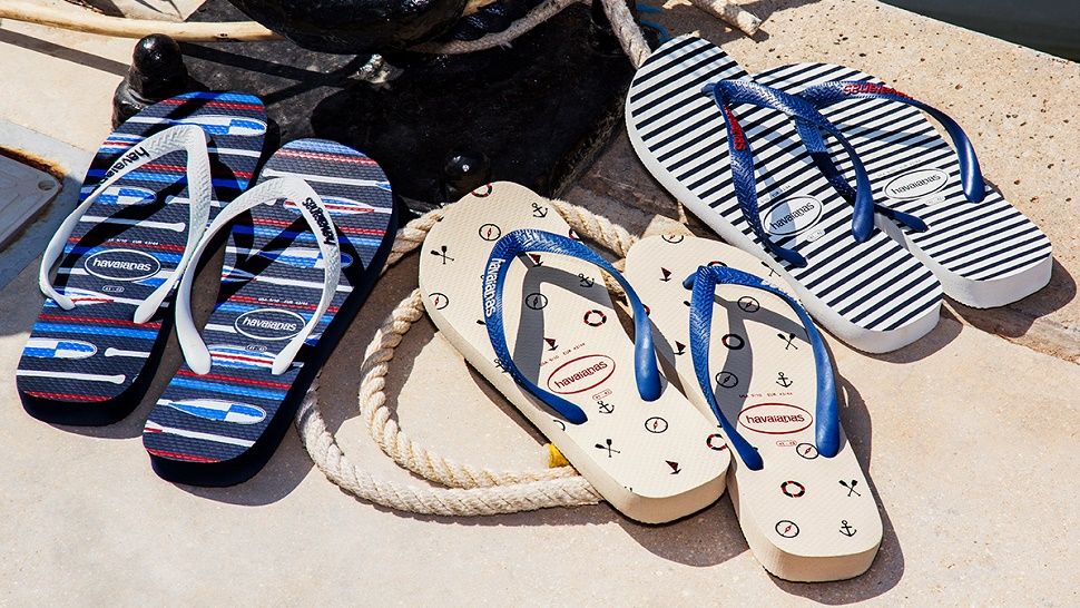 Havaianas japanke u mornarskom stilu