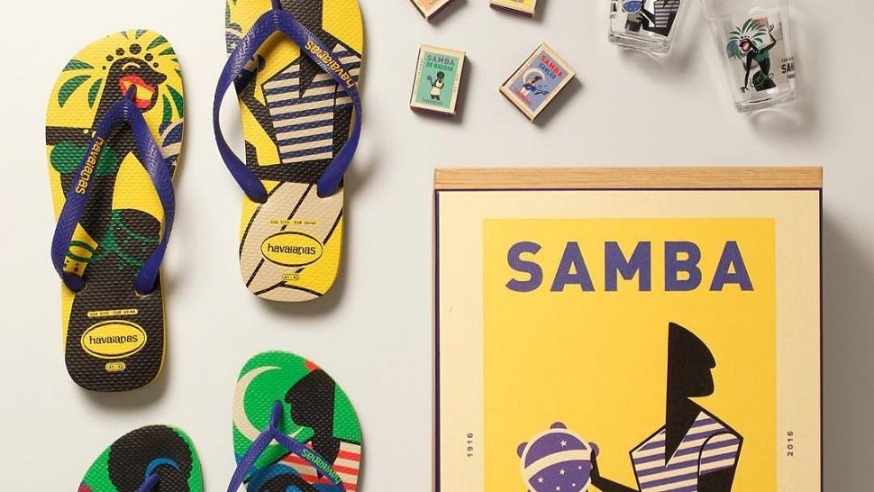 Samba kit s popularnim Havaianas japankama