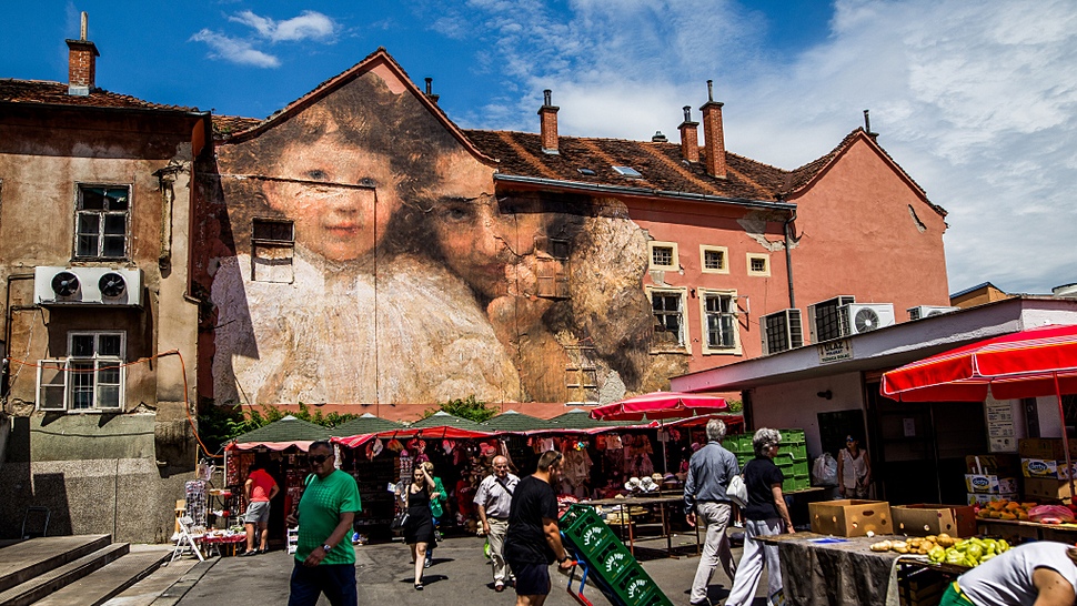 Lice grada: Veličanstveni mural na Dolcu