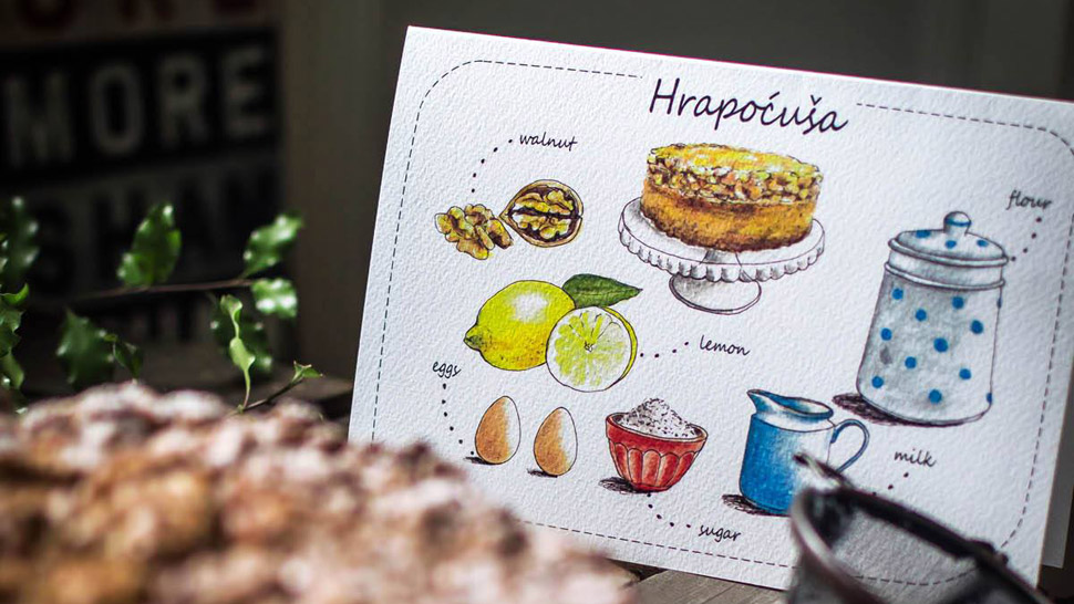 Hrvatska kulinarska razglednica – suvenir i recept u jednom