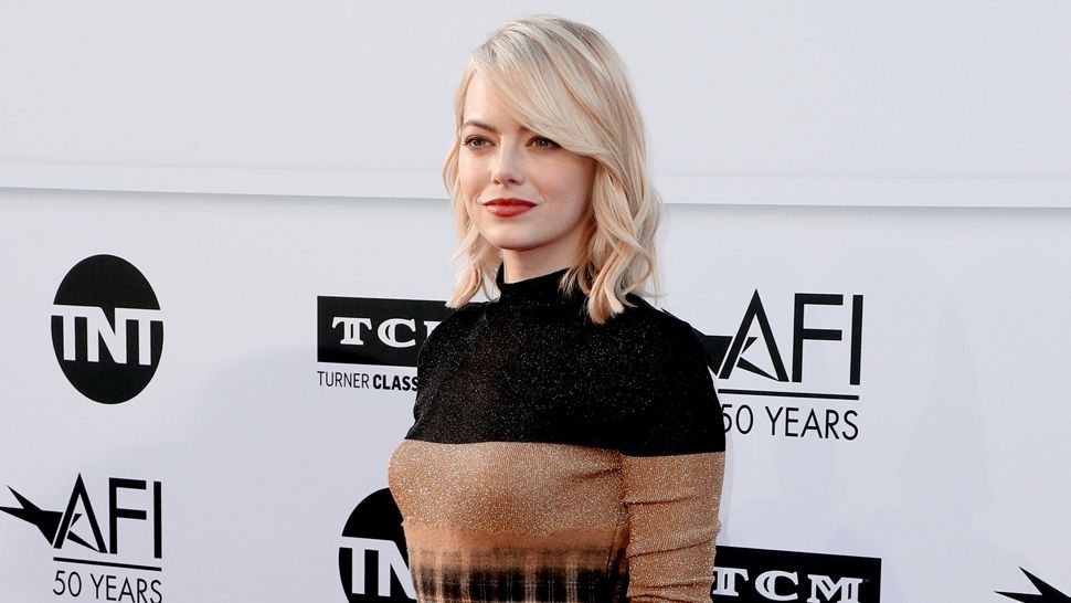 Emma Stone prva nosi Erdem x H&M kolekciju