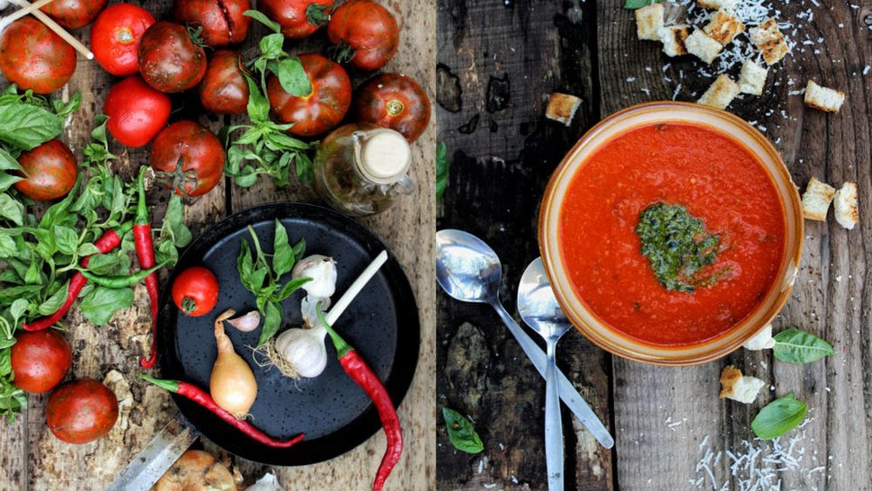 mali Chef: domaća juha od rajčice