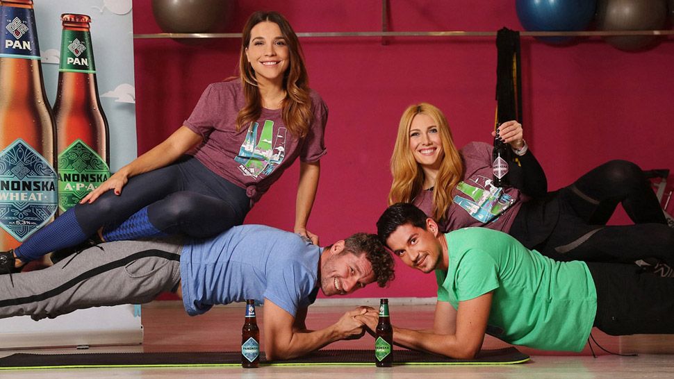 Beer yoga u Zagrebu