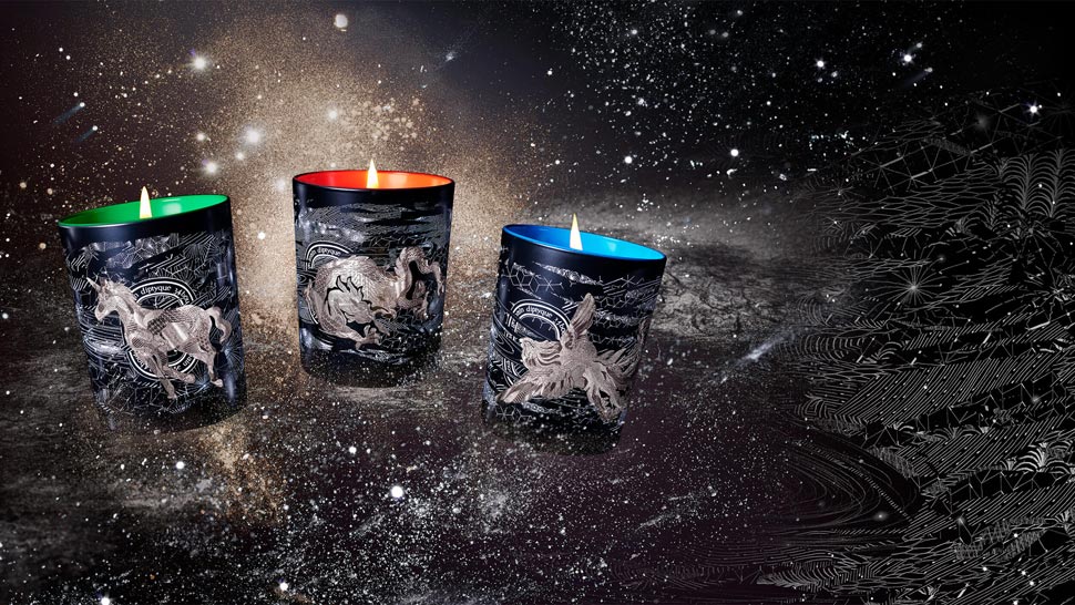 Magična zimska kolekcija Dyptique svijeća